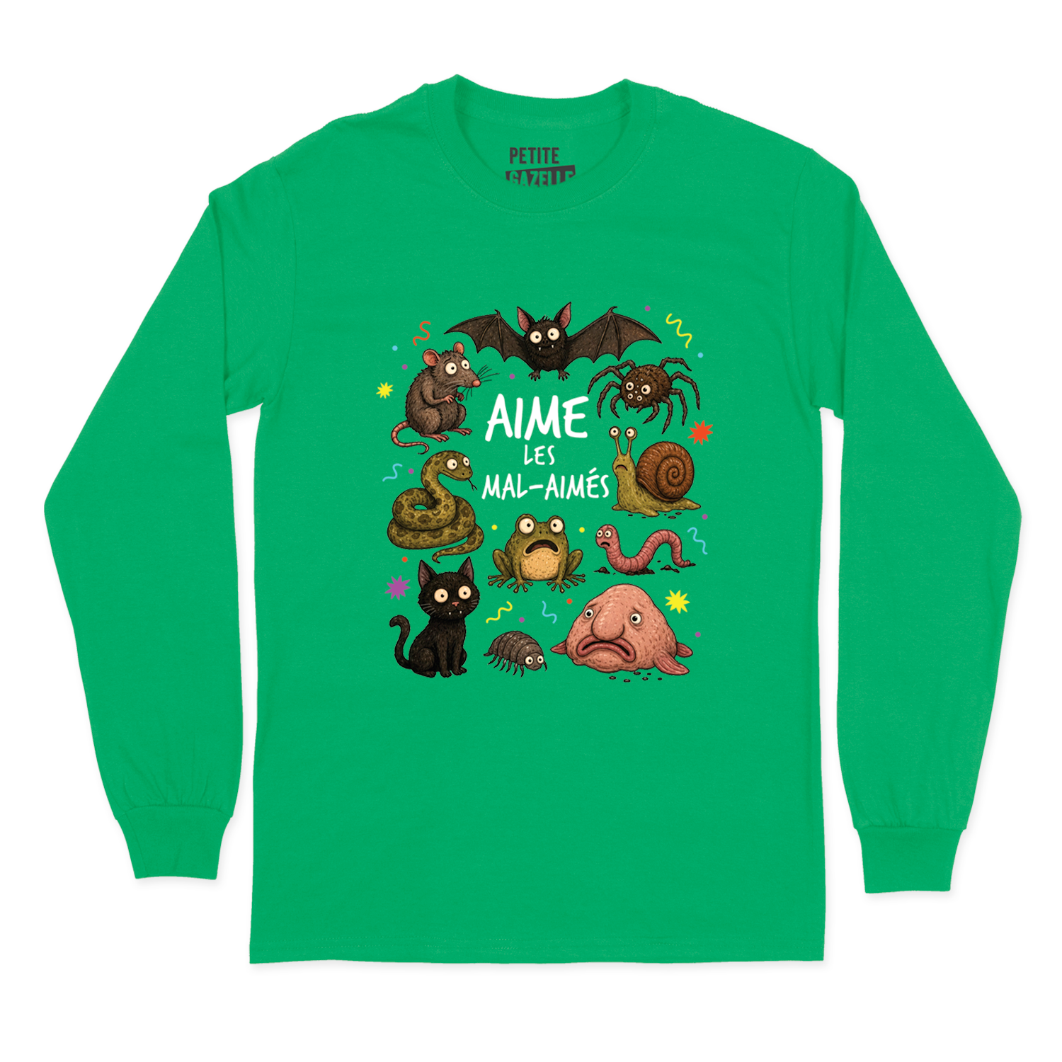 T-SHIRT À MANCHES LONGUES | Aime les mal-aimés