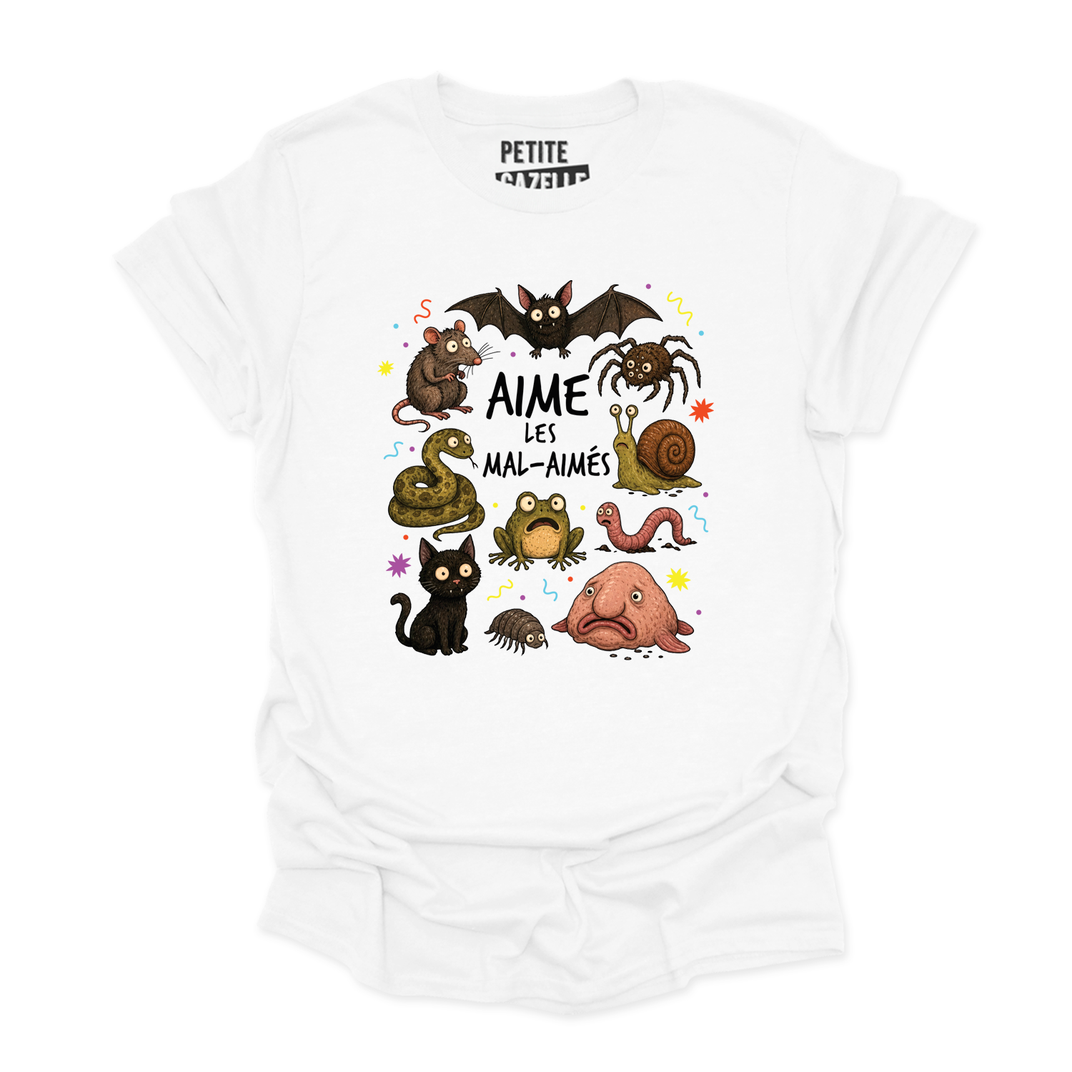 T-SHIRT COL ROND | Aime les mal-aimés