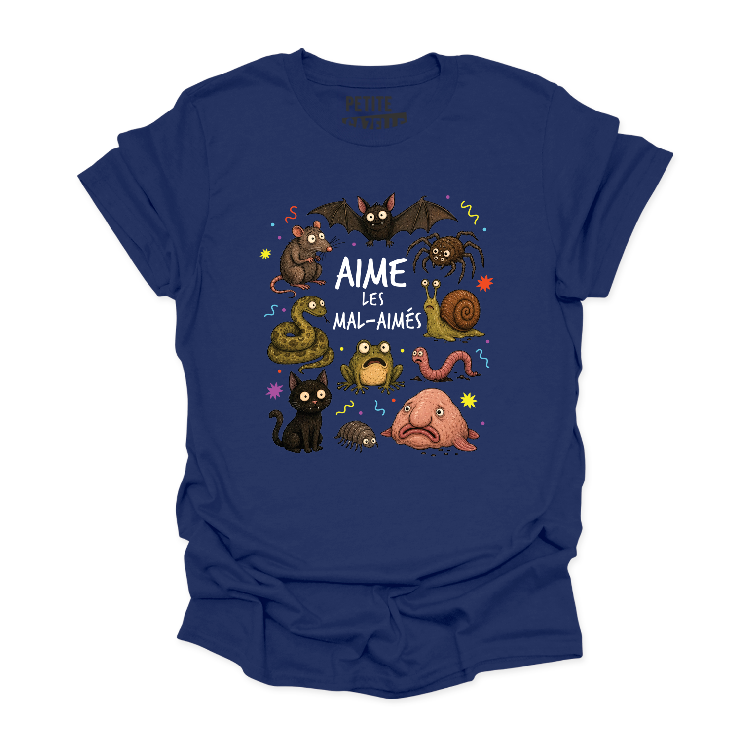 T-SHIRT COL ROND | Aime les mal-aimés