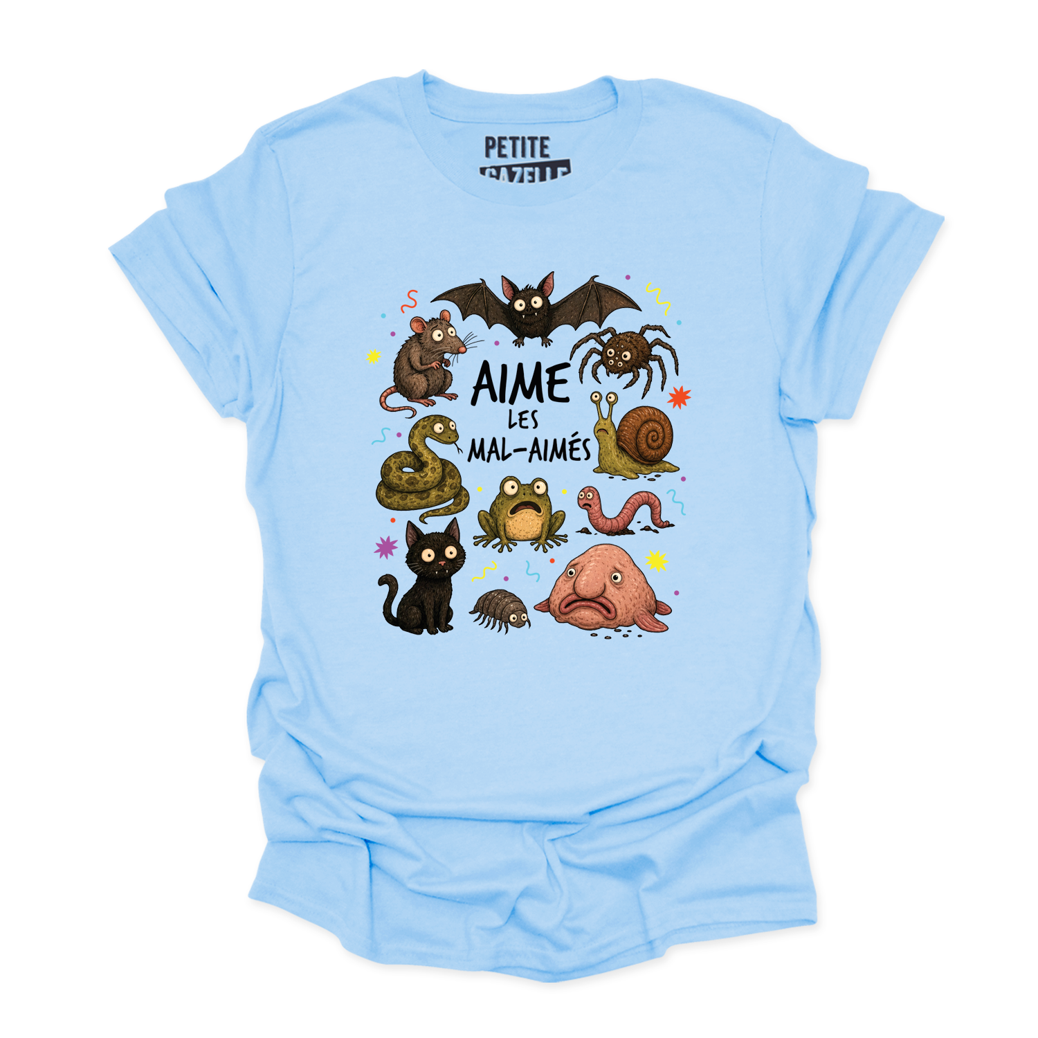 T-SHIRT COL ROND | Aime les mal-aimés