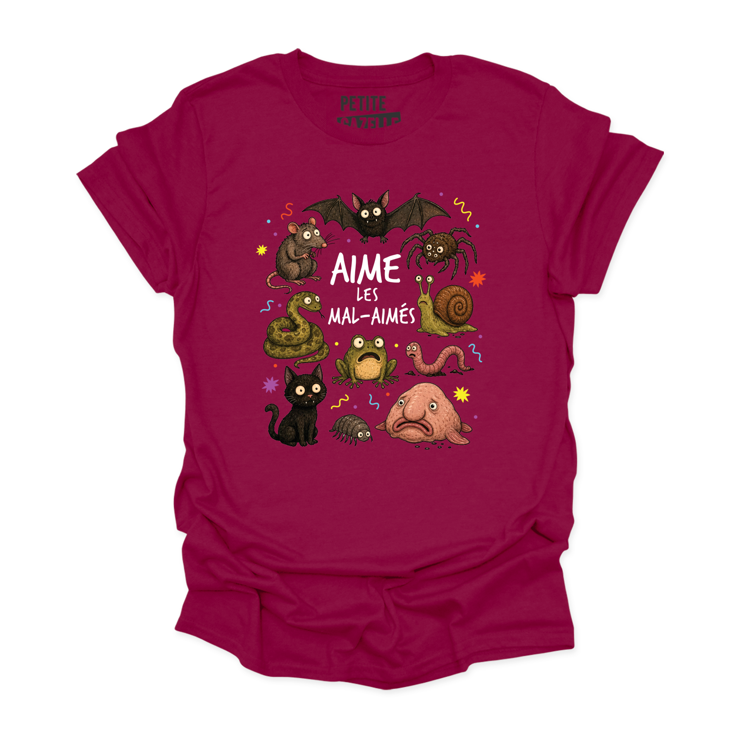 T-SHIRT COL ROND | Aime les mal-aimés