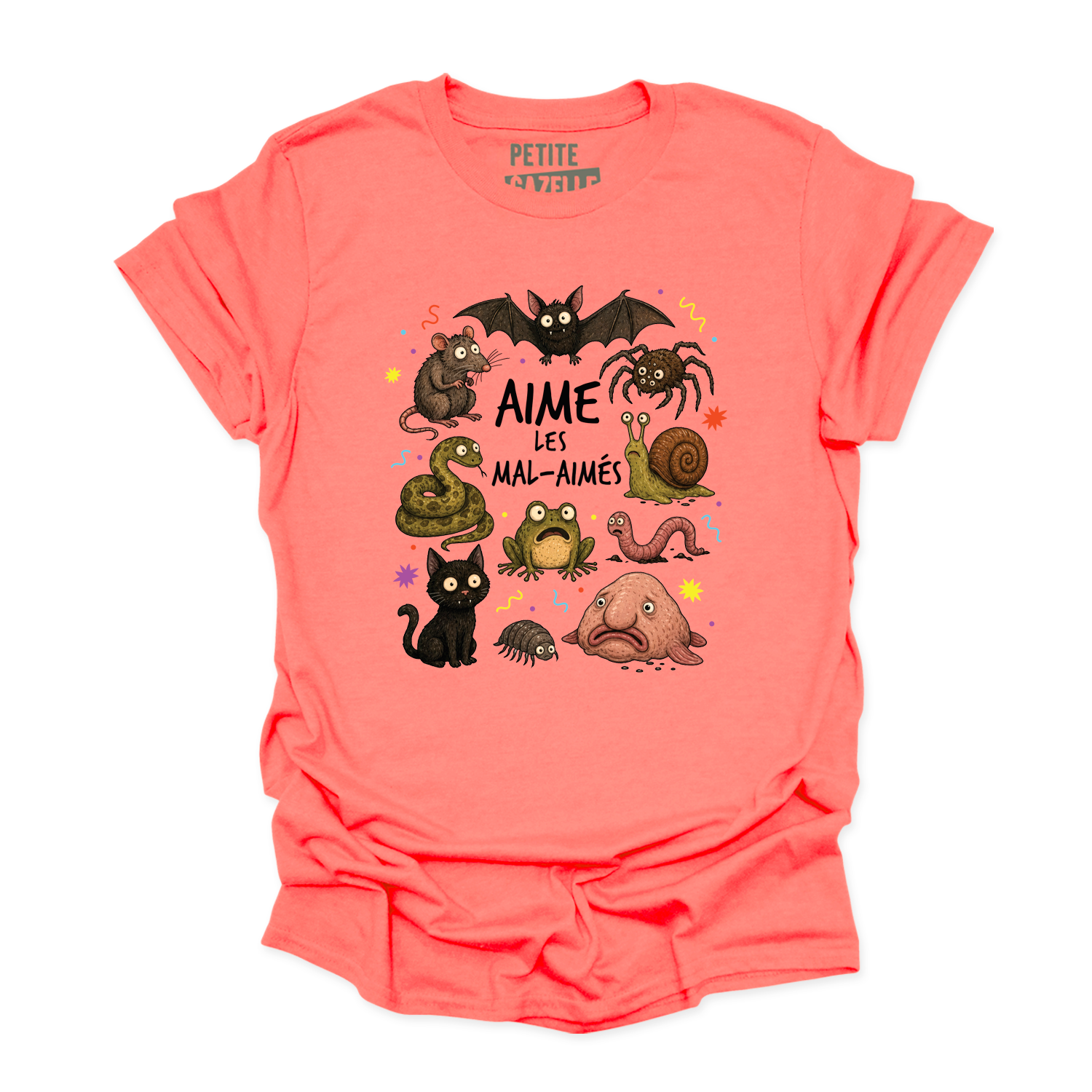 T-SHIRT COL ROND | Aime les mal-aimés