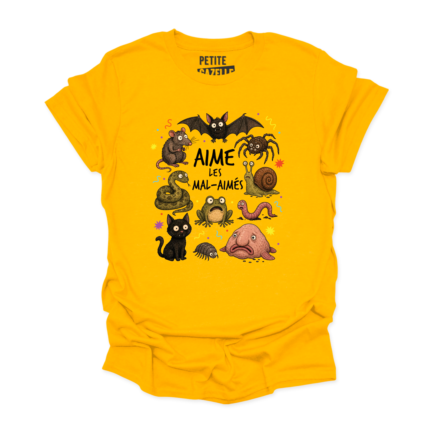 T-SHIRT COL ROND | Aime les mal-aimés