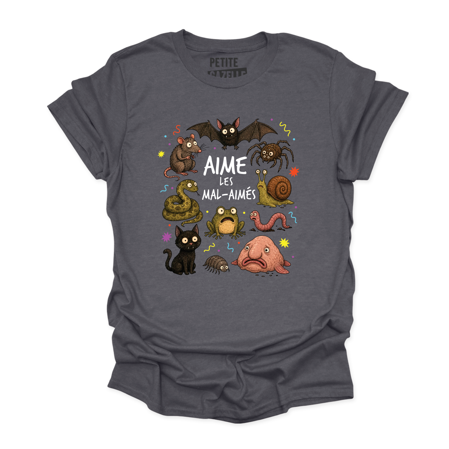 T-SHIRT COL ROND | Aime les mal-aimés