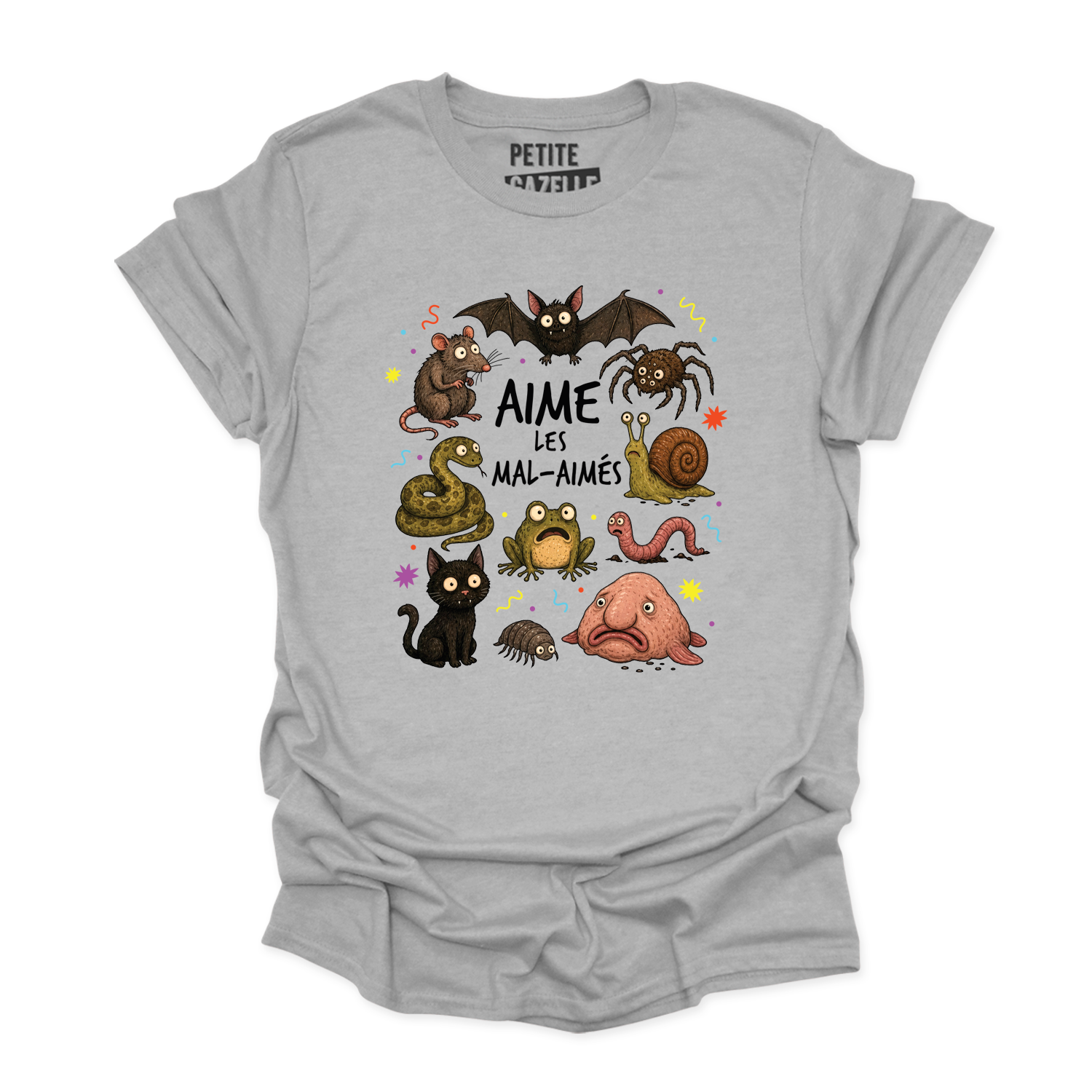 T-SHIRT COL ROND | Aime les mal-aimés