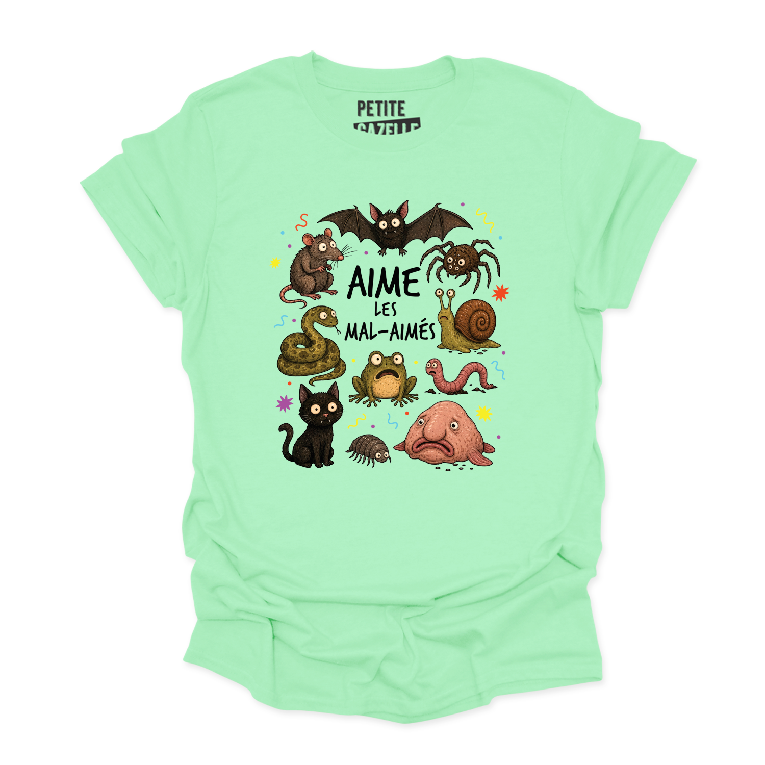 T-SHIRT COL ROND | Aime les mal-aimés