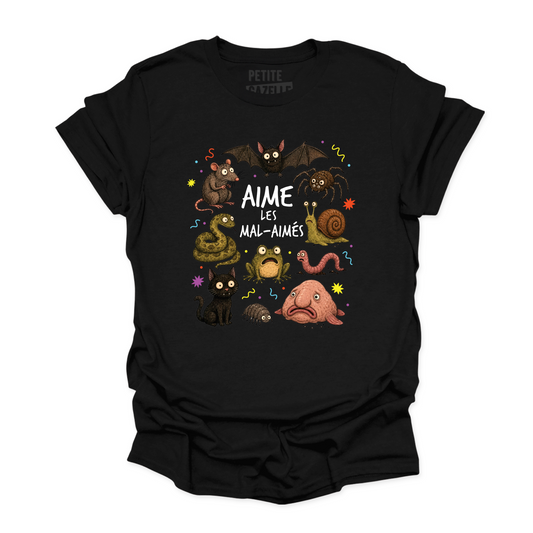 T-SHIRT COL ROND | Aime les mal-aimés