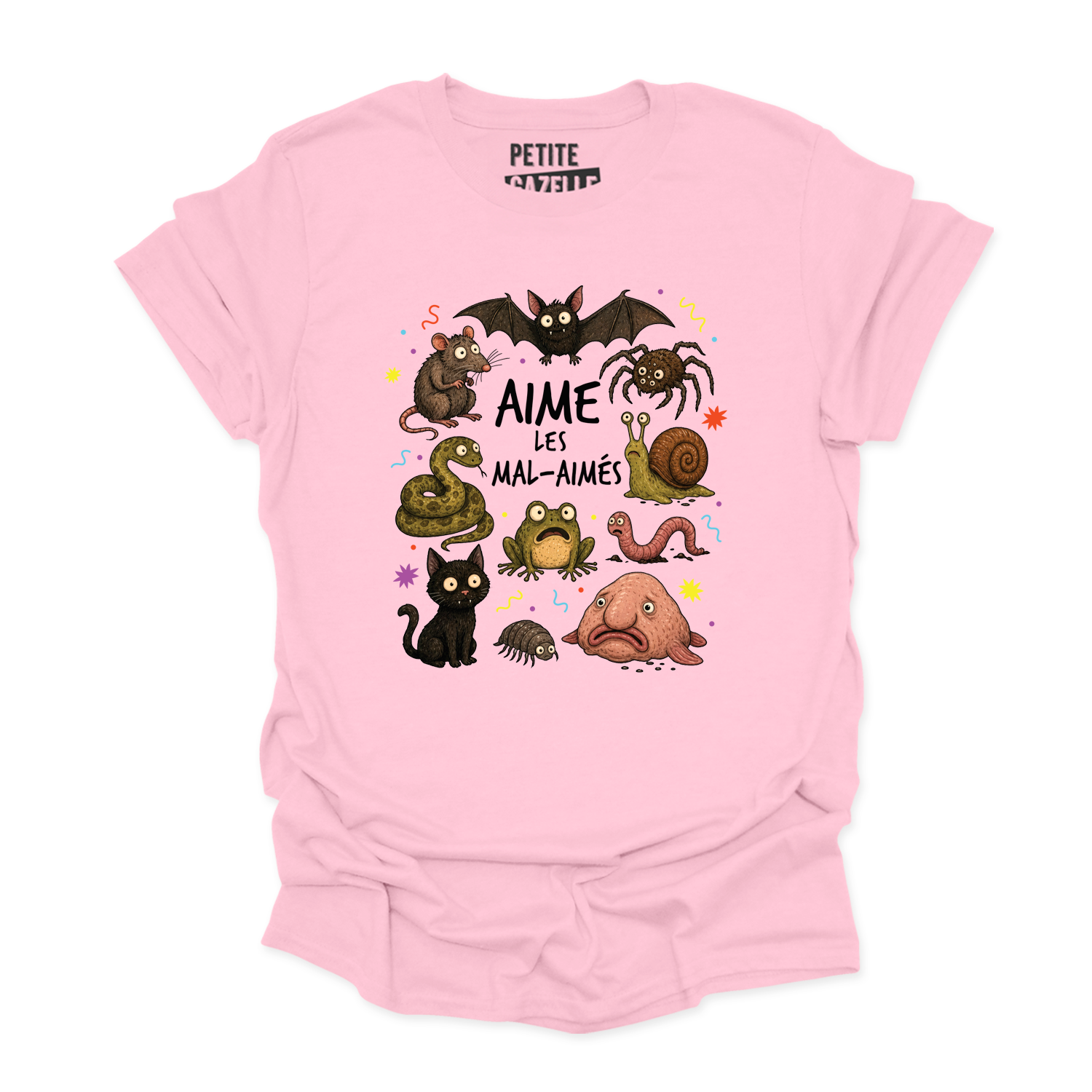 T-SHIRT COL ROND | Aime les mal-aimés
