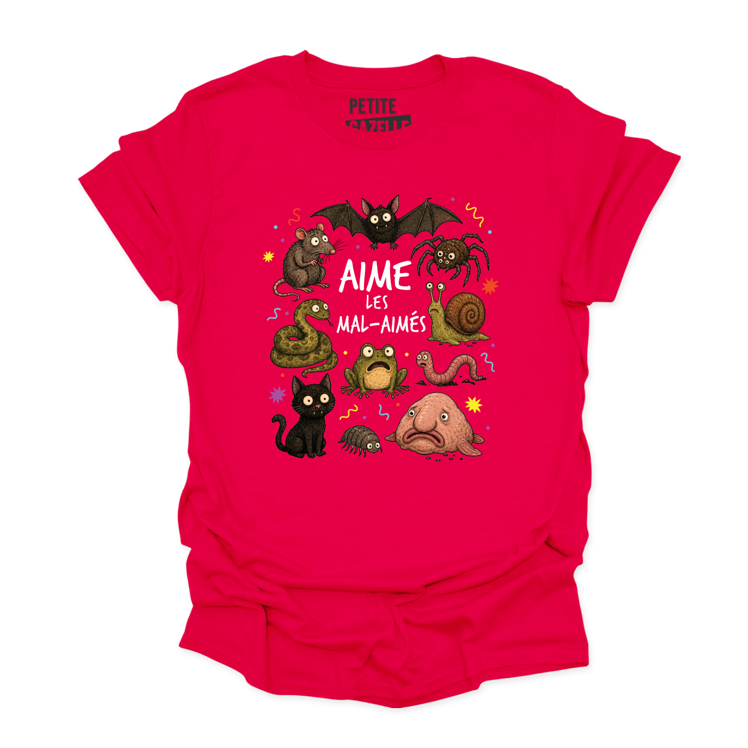 T-SHIRT COL ROND | Aime les mal-aimés