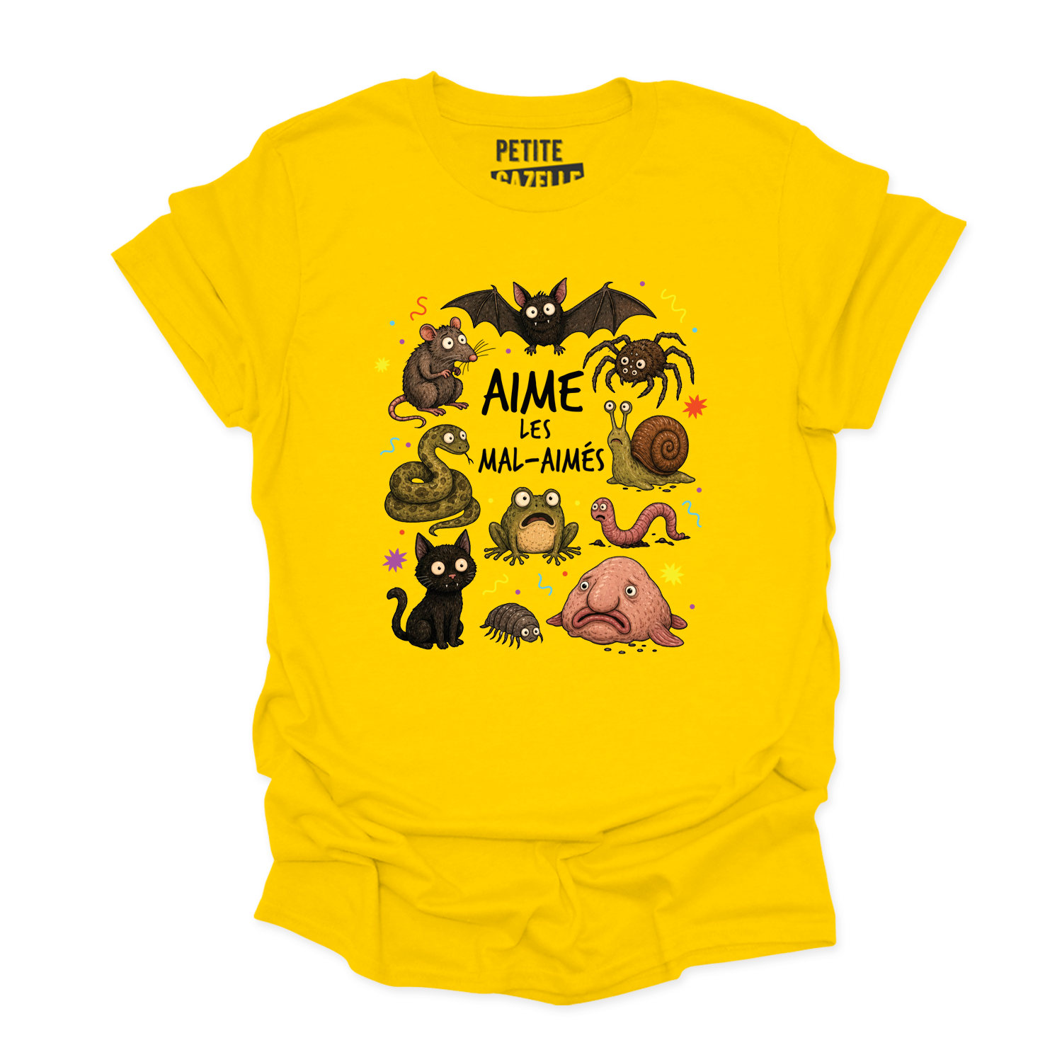 T-SHIRT COL ROND | Aime les mal-aimés