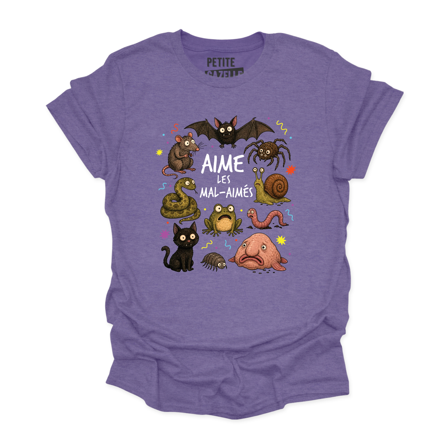 T-SHIRT COL ROND | Aime les mal-aimés