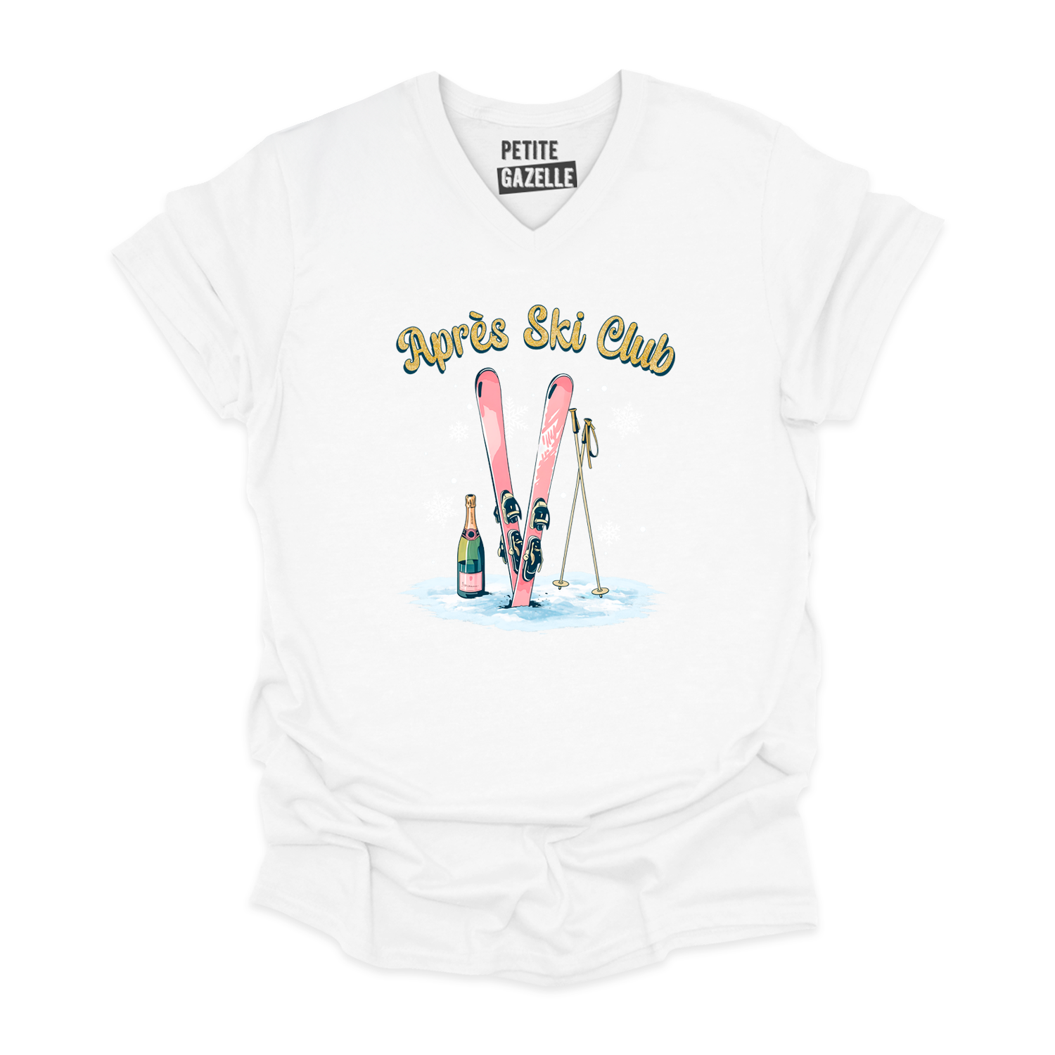 TSHIRT COL en V | Après Ski Club