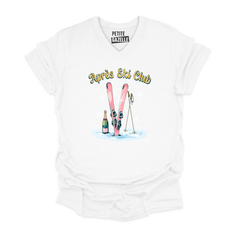 TSHIRT COL en V | Après Ski Club