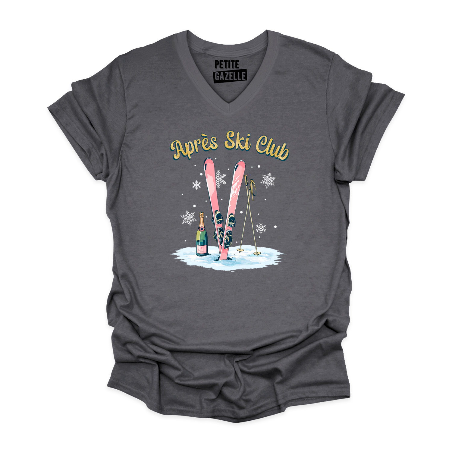 TSHIRT COL en V | Après Ski Club