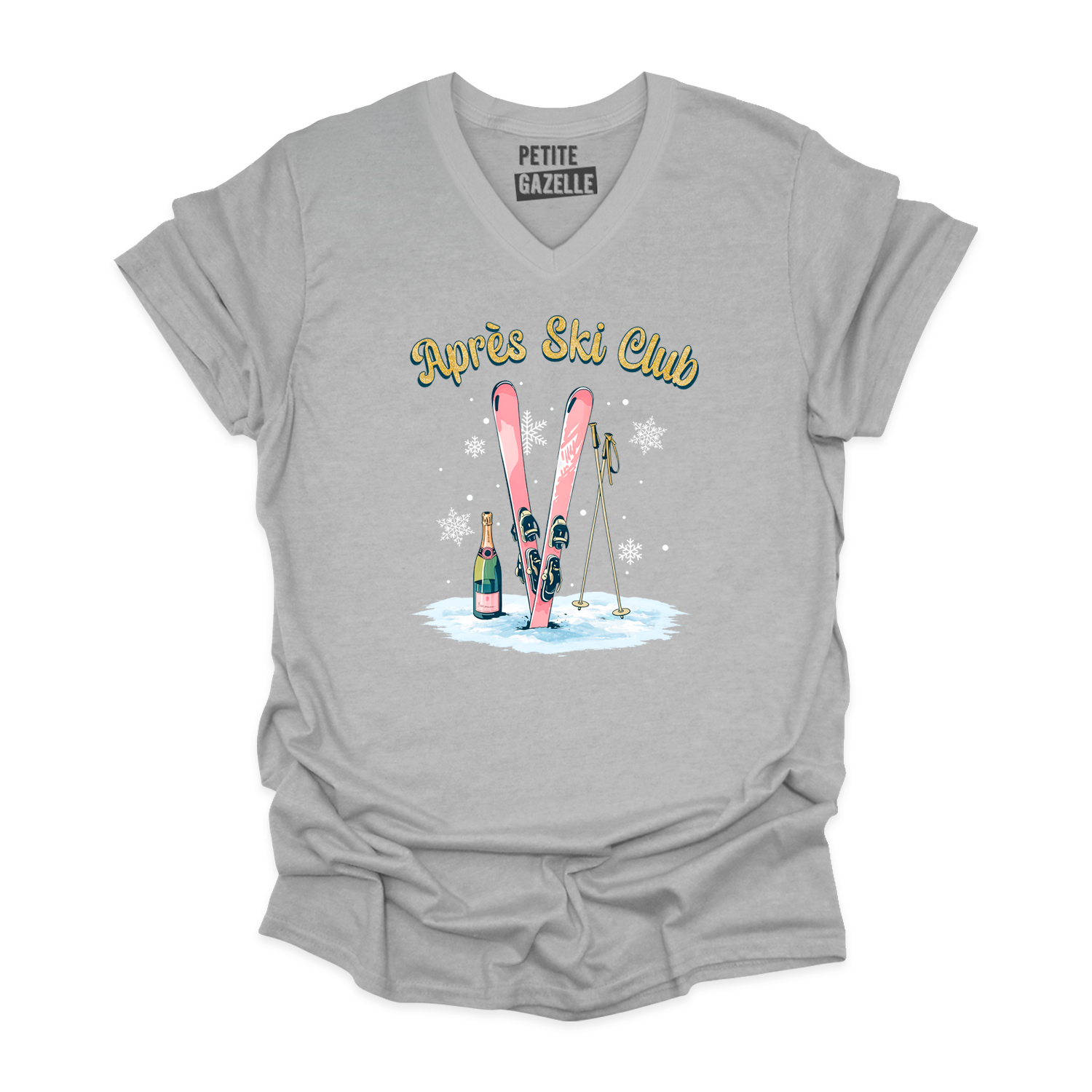 TSHIRT COL en V | Après Ski Club