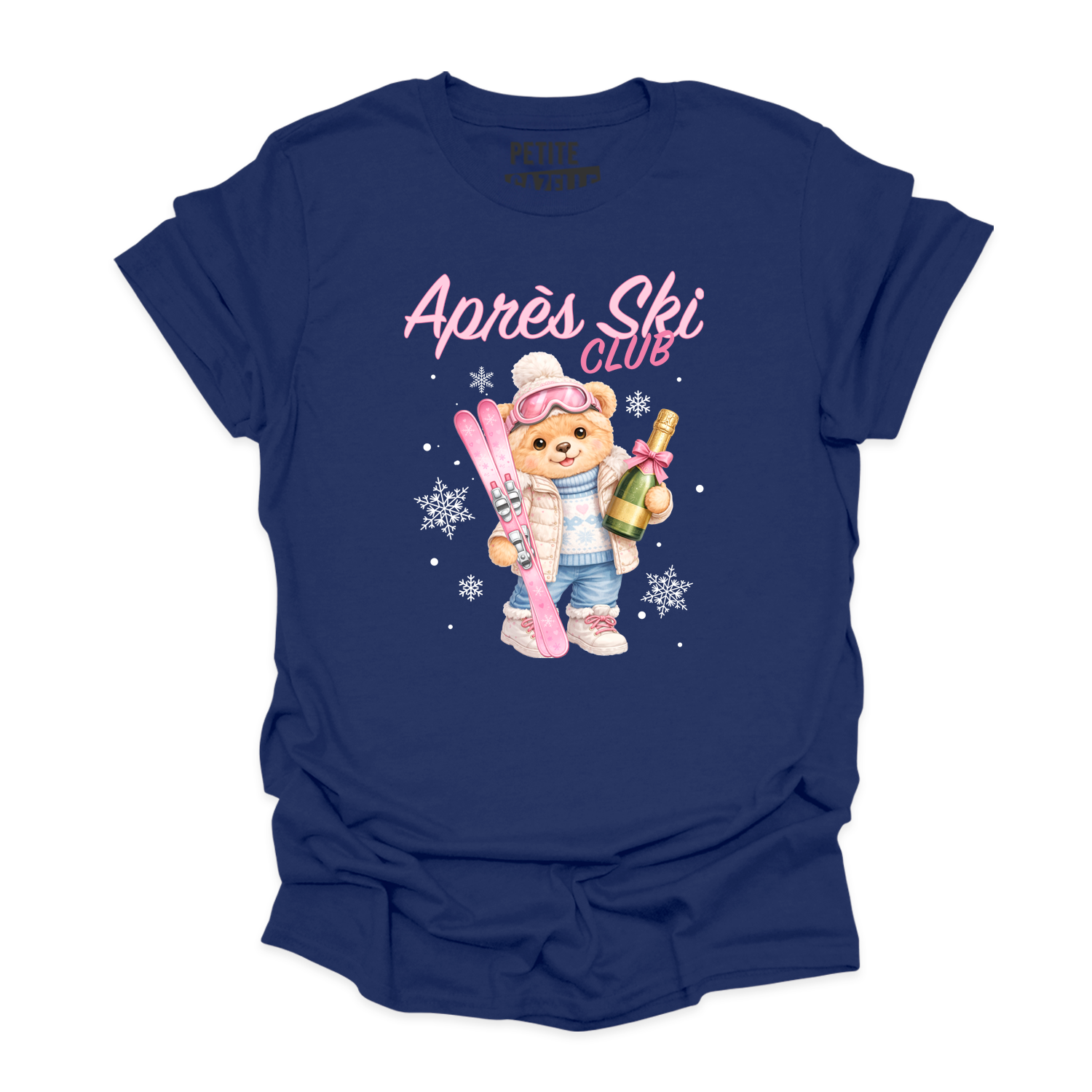 T-SHIRT COL ROND | Après Ski Ourson