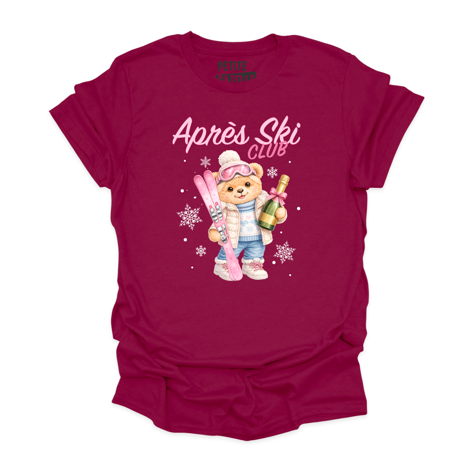 T-SHIRT COL ROND | Après Ski Ourson