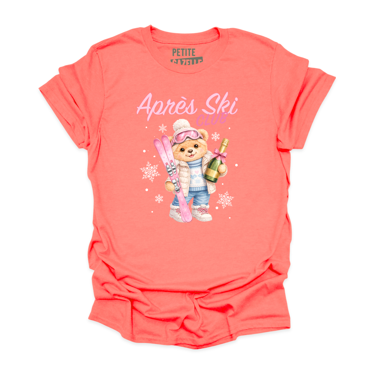 T-SHIRT COL ROND | Après Ski Ourson