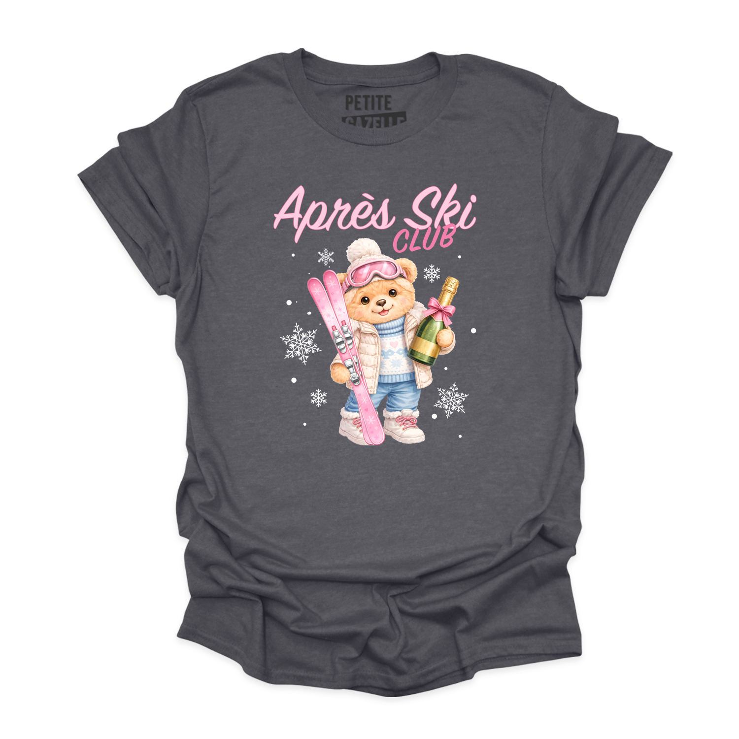 T-SHIRT COL ROND | Après Ski Ourson