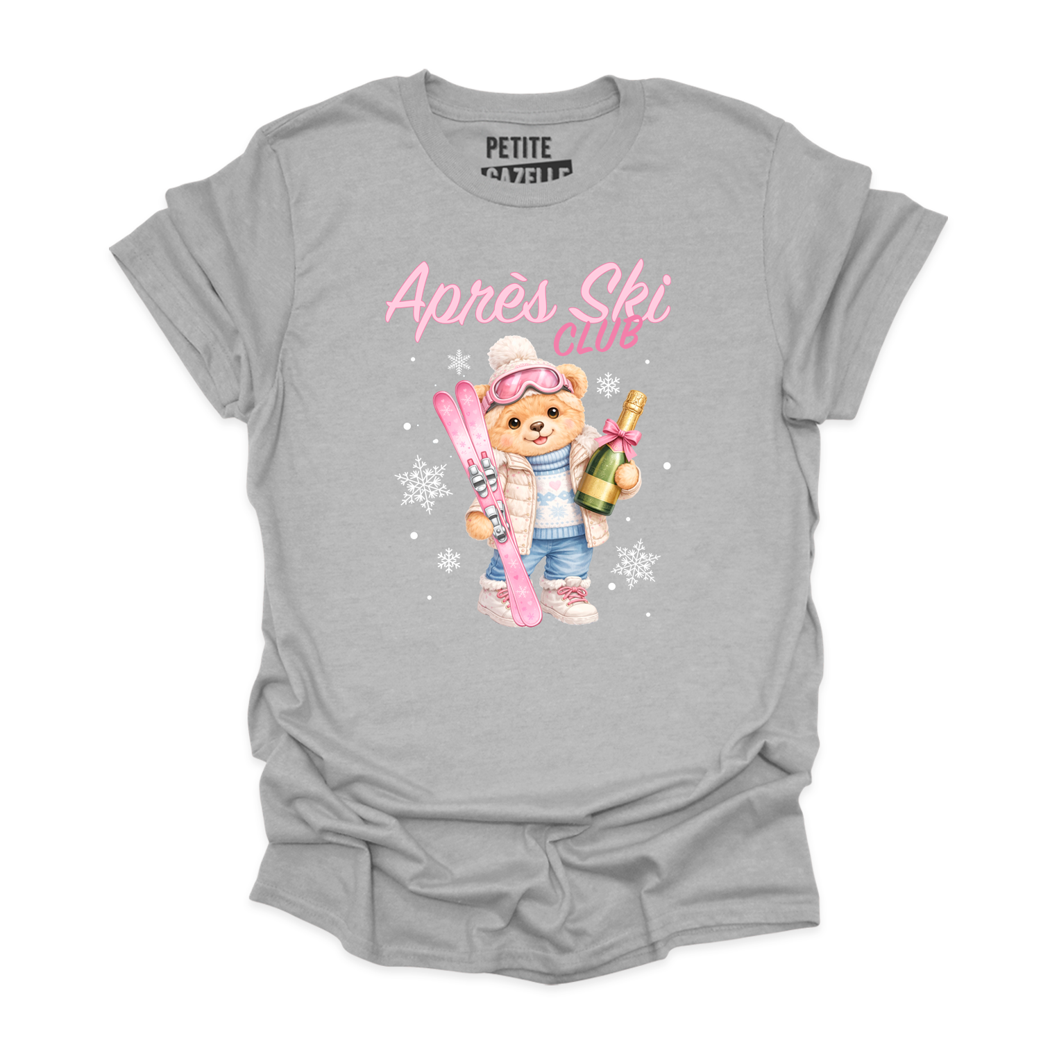 T-SHIRT COL ROND | Après Ski Ourson