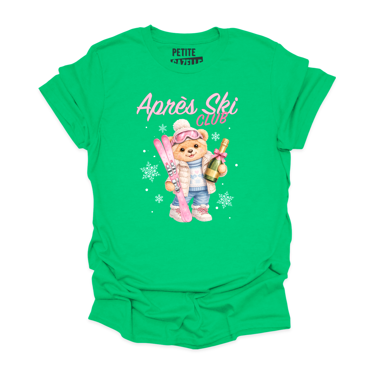 T-SHIRT COL ROND | Après Ski Ourson