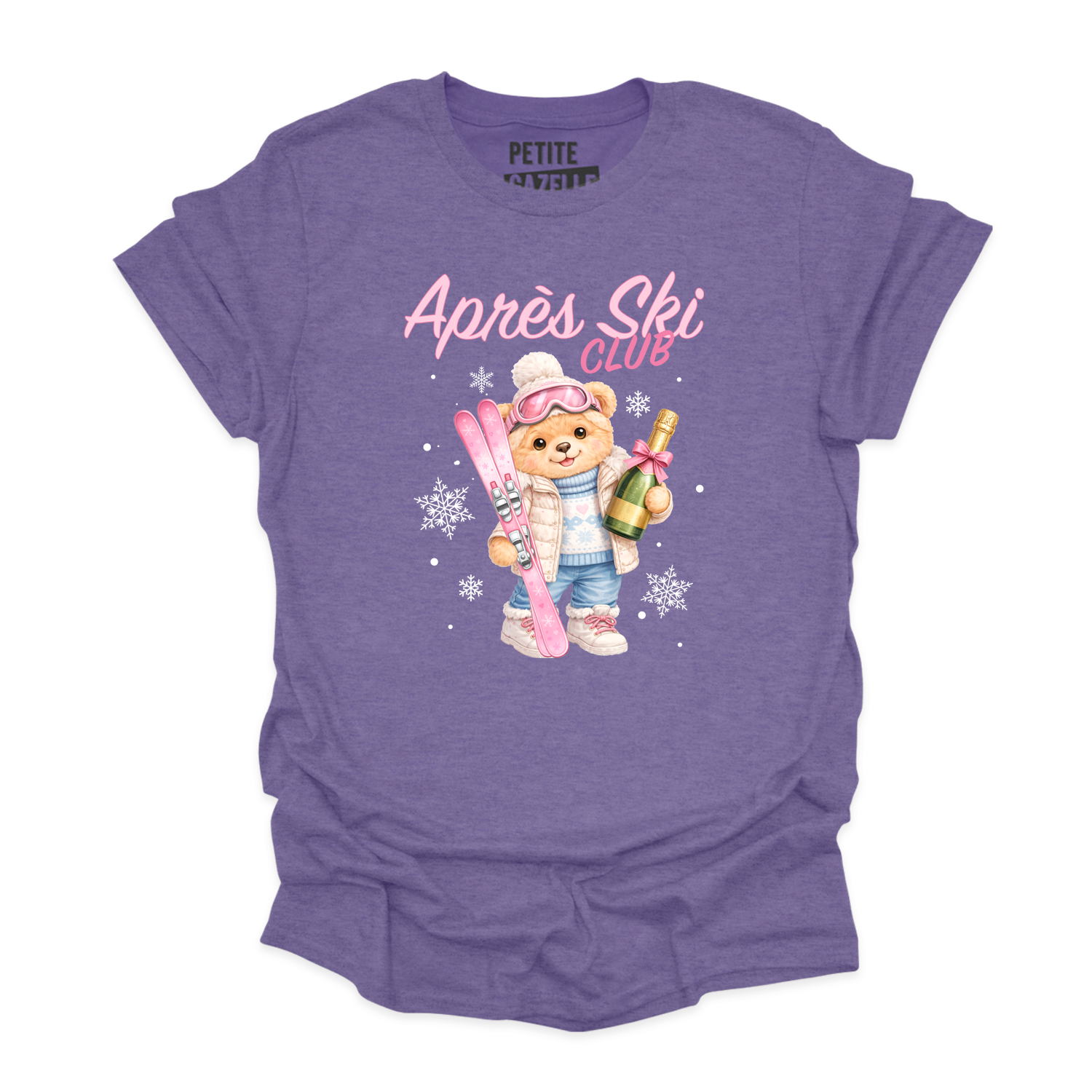 T-SHIRT COL ROND | Après Ski Ourson