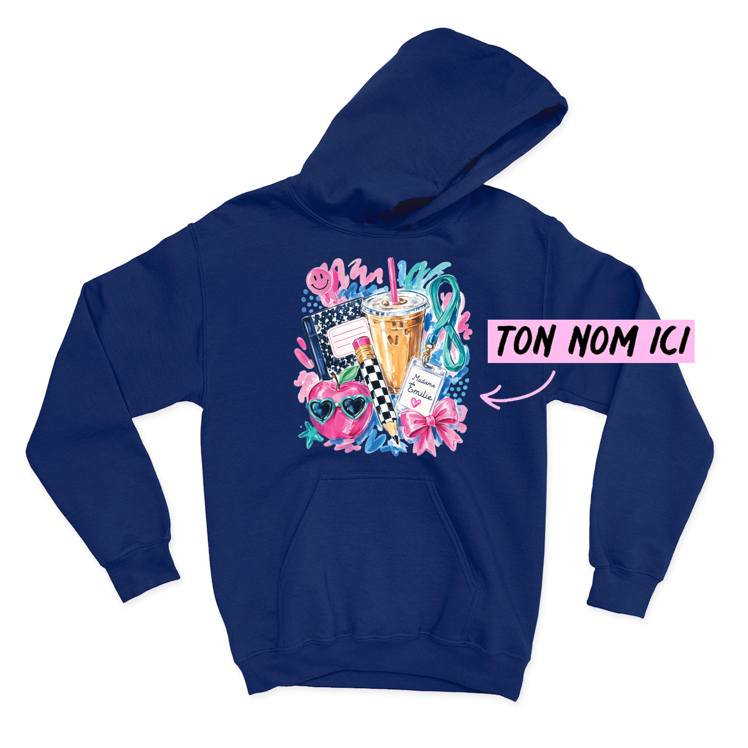 HOODIE | Madame Aquarelle Scolaire