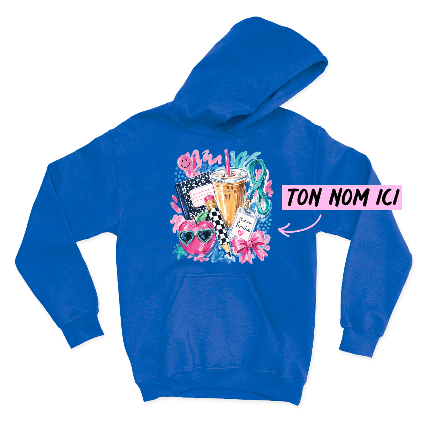 HOODIE | Madame Aquarelle Scolaire
