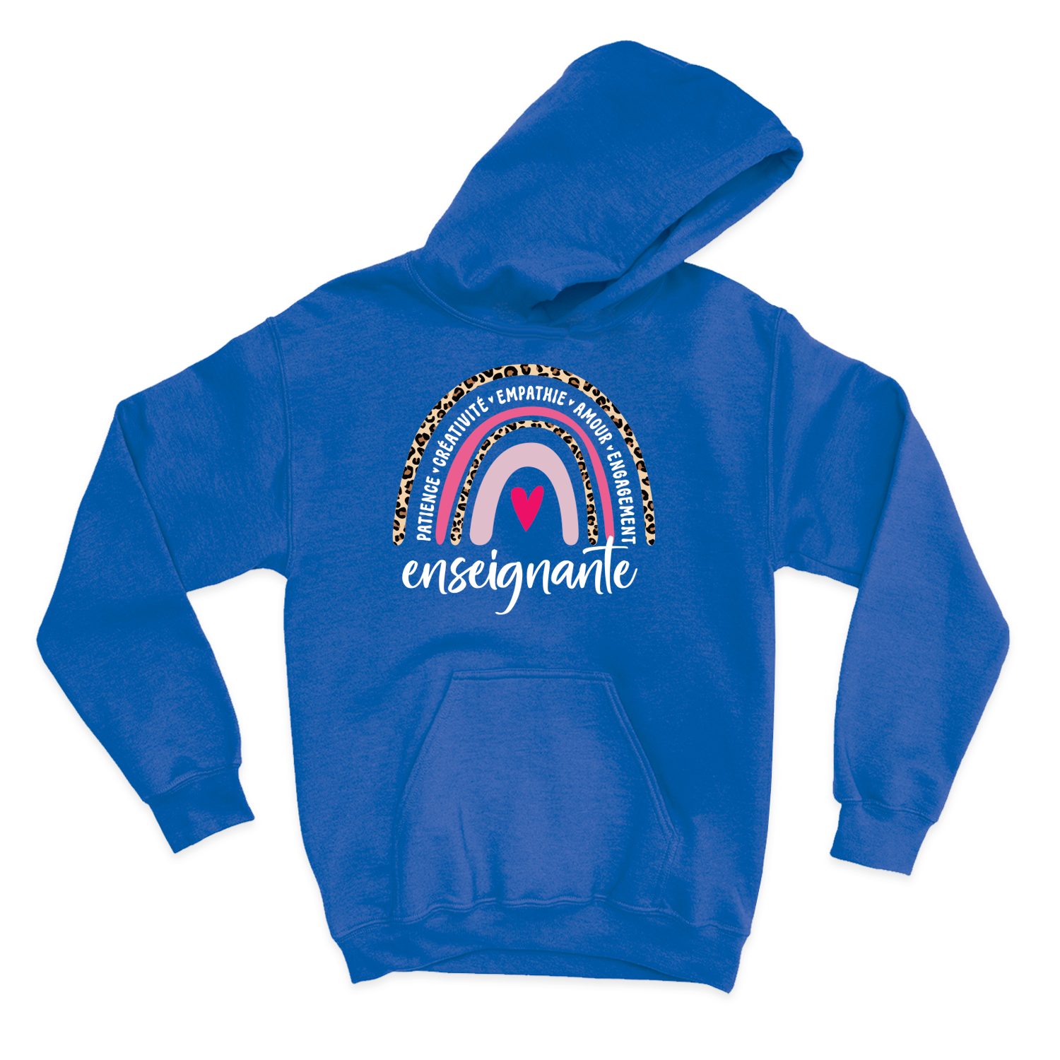 HOODIE | Arc-en-ciel Enseignante