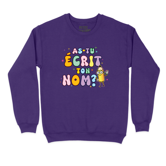 COTON OUATÉ | As-tu écrit ton nom ?