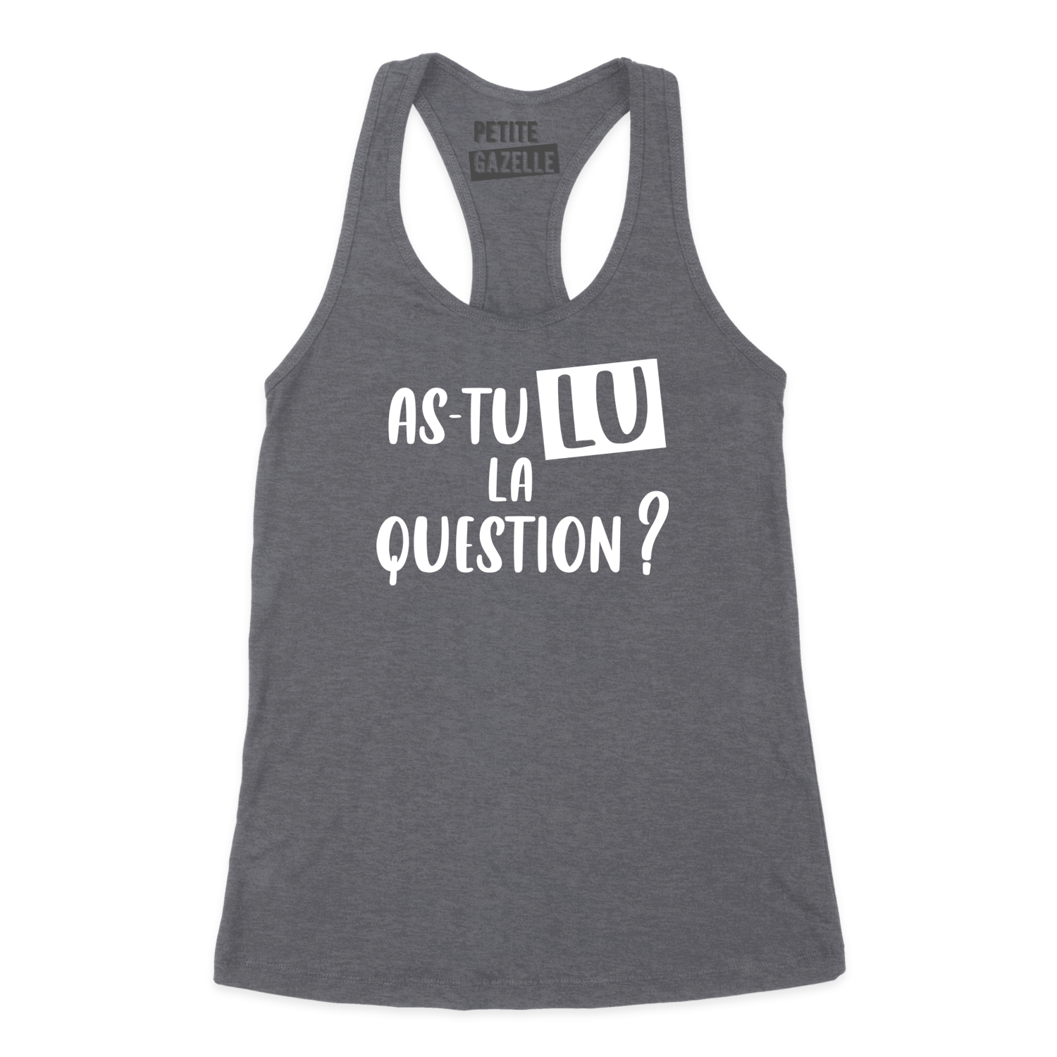 CAMISOLE | As-tu lu la question ?