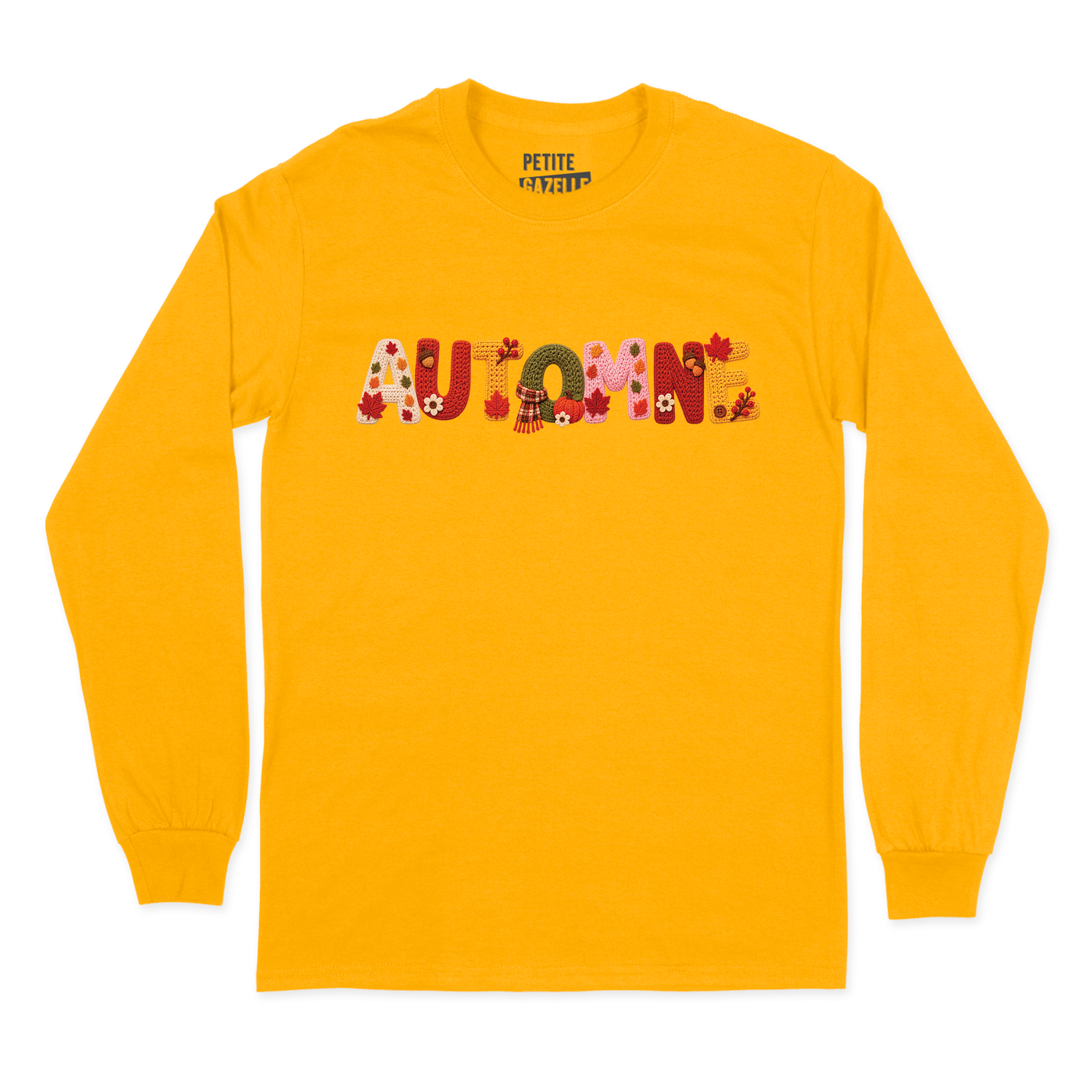 T-SHIRT À MANCHES LONGUES | Automne Tricoté