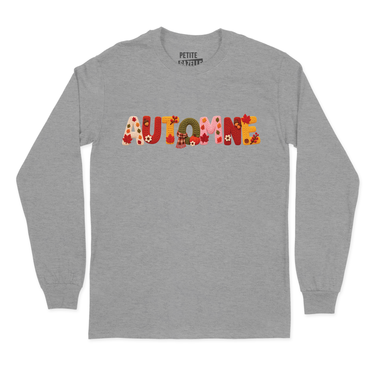 T-SHIRT À MANCHES LONGUES | Automne Tricoté