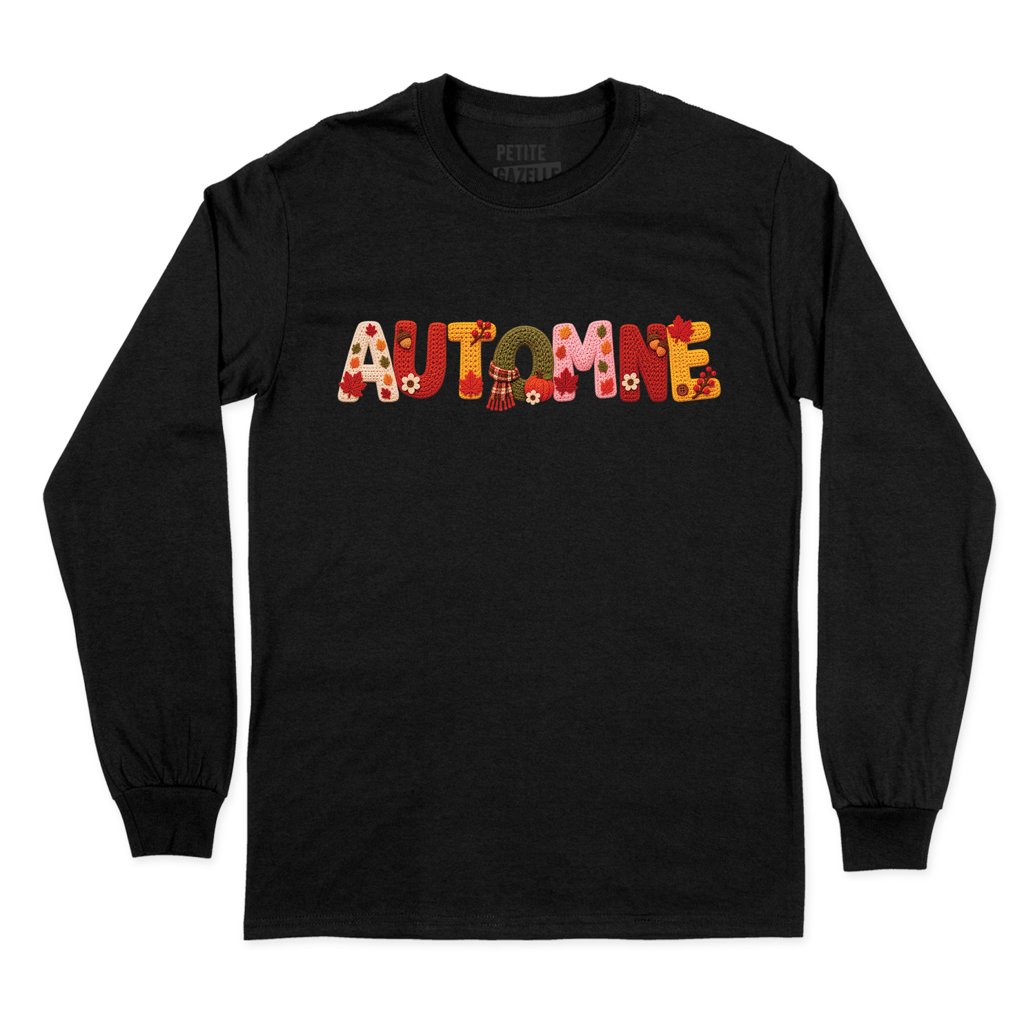T-SHIRT À MANCHES LONGUES | Automne Tricoté