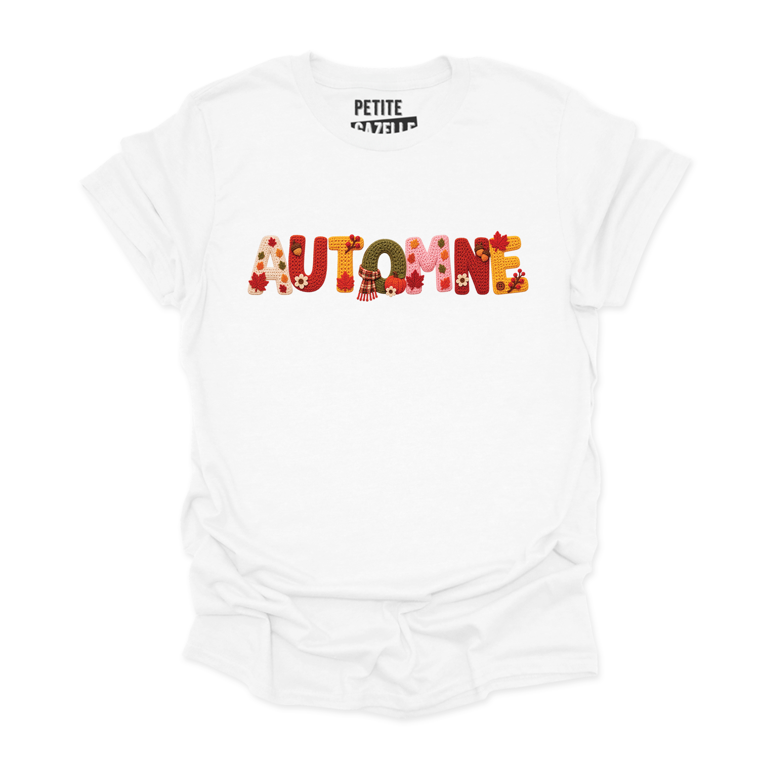 T-SHIRT COL ROND | Automne Tricoté