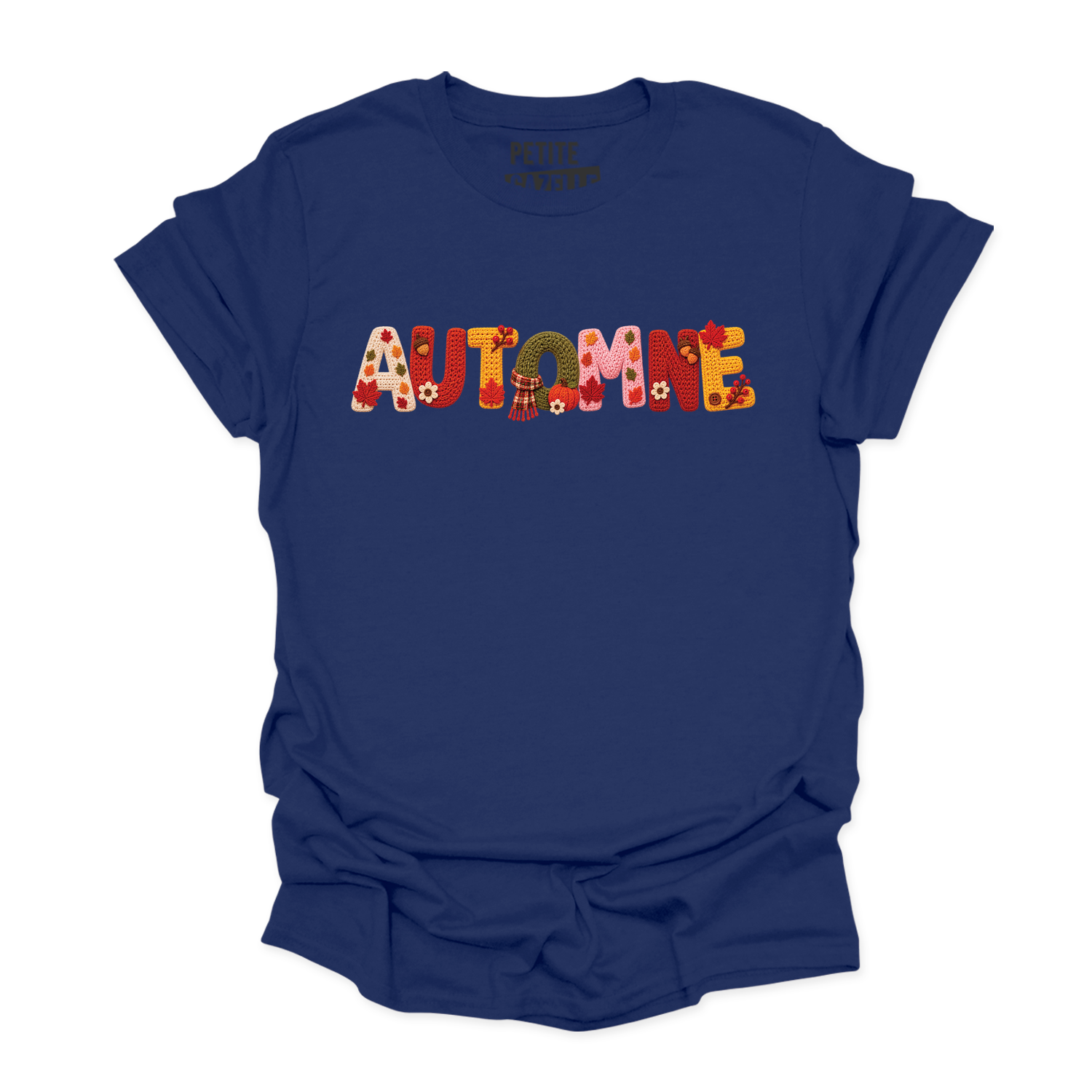 T-SHIRT COL ROND | Automne Tricoté