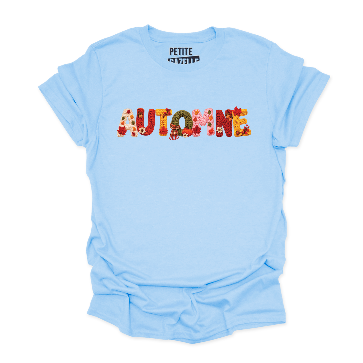 T-SHIRT COL ROND | Automne Tricoté