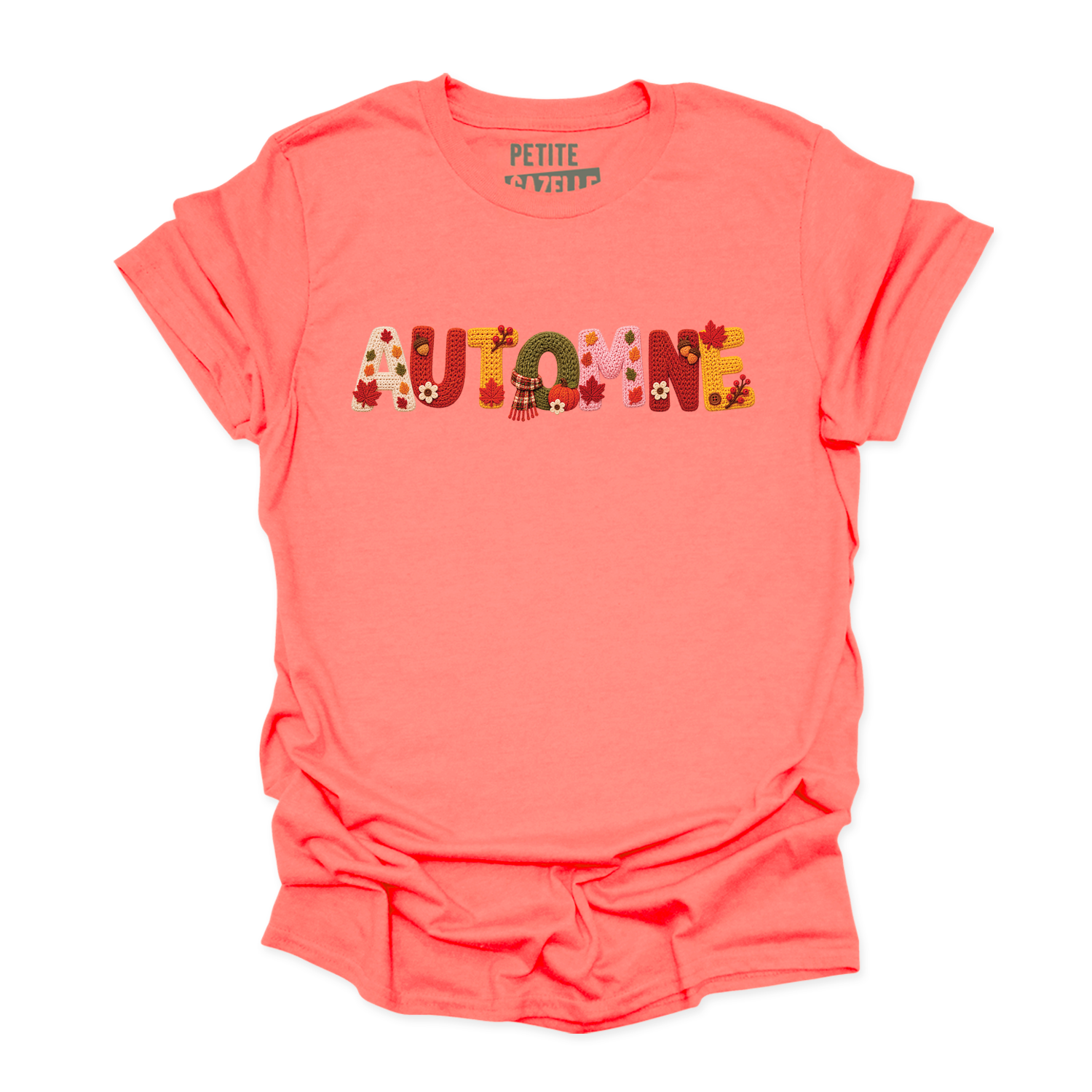 T-SHIRT COL ROND | Automne Tricoté