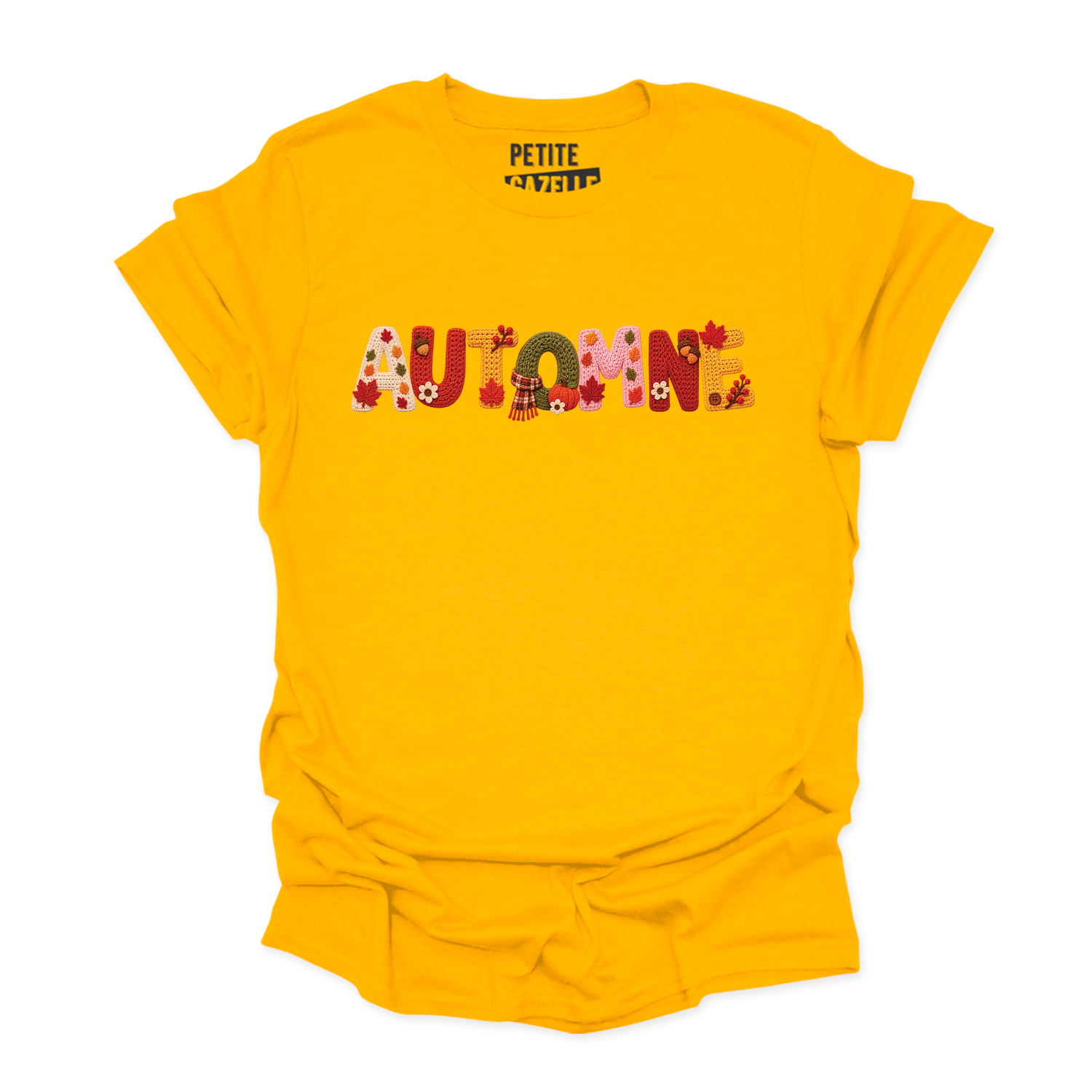 T-SHIRT COL ROND | Automne Tricoté