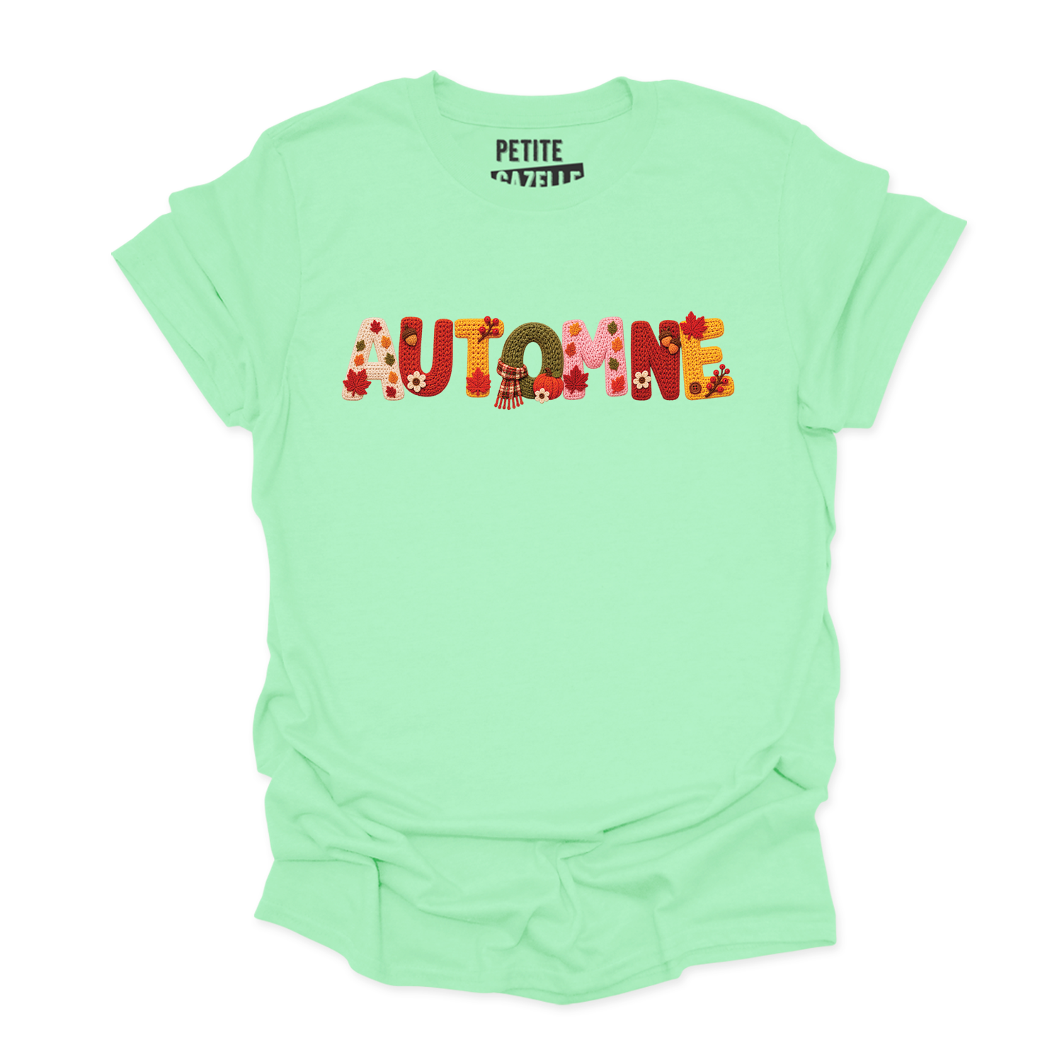 T-SHIRT COL ROND | Automne Tricoté