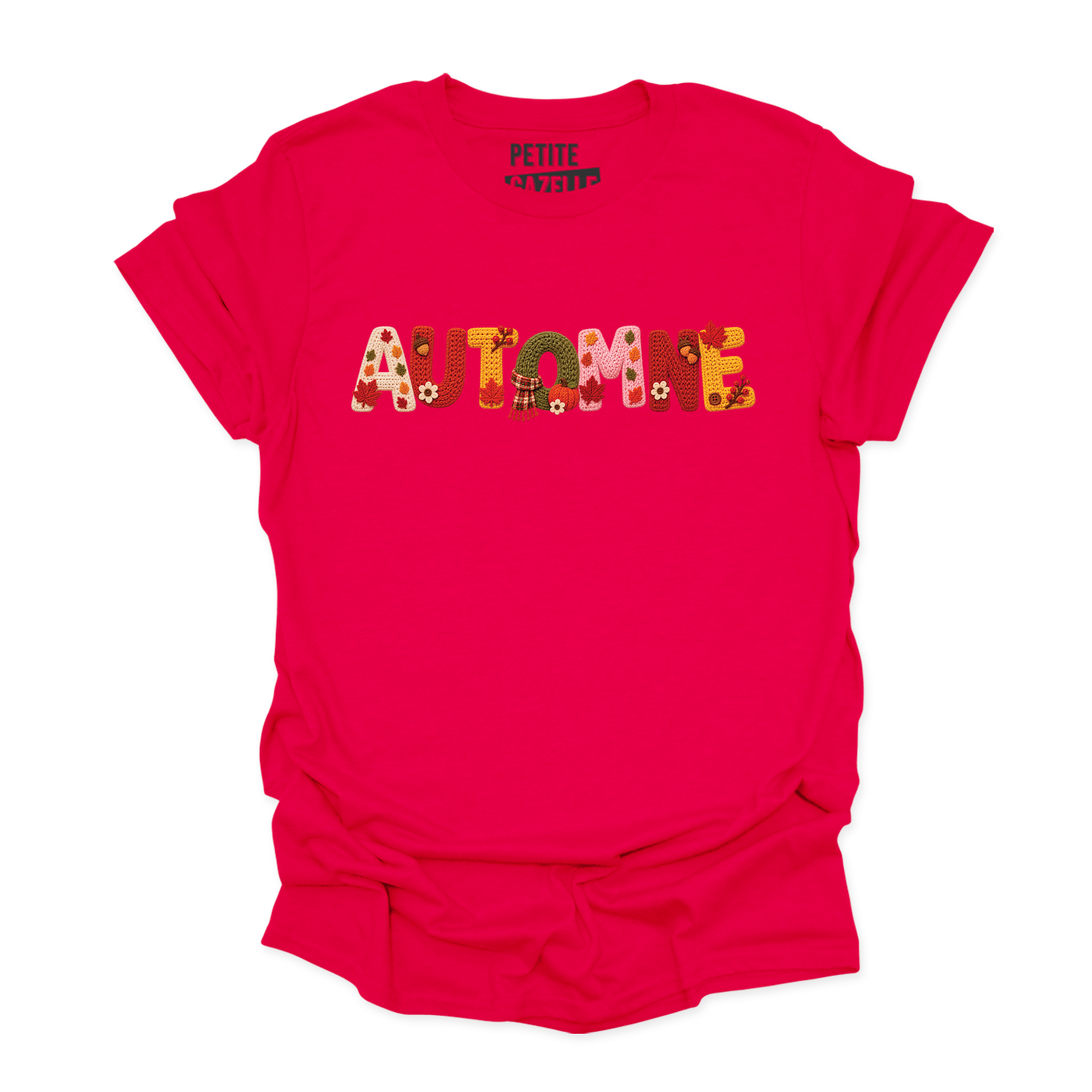 T-SHIRT COL ROND | Automne Tricoté
