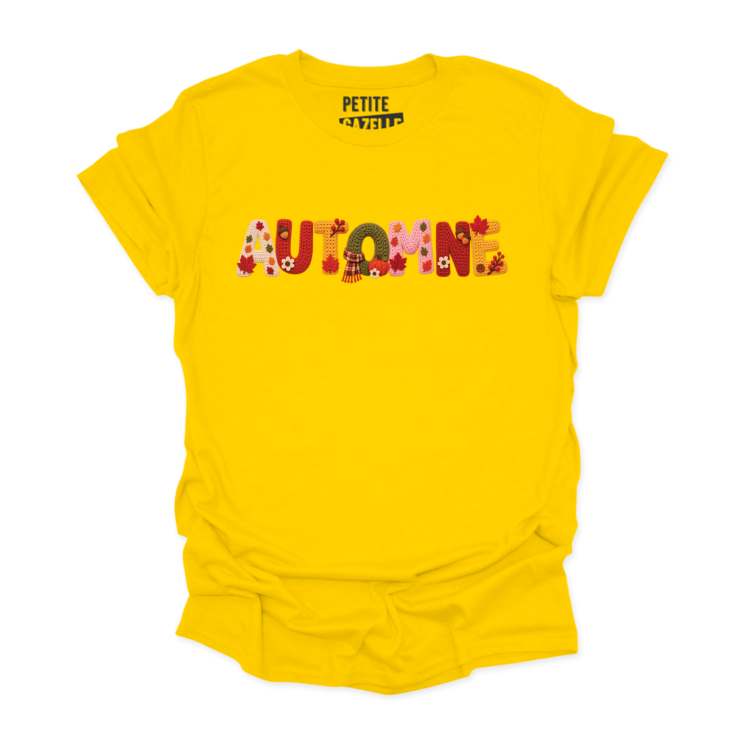 T-SHIRT COL ROND | Automne Tricoté