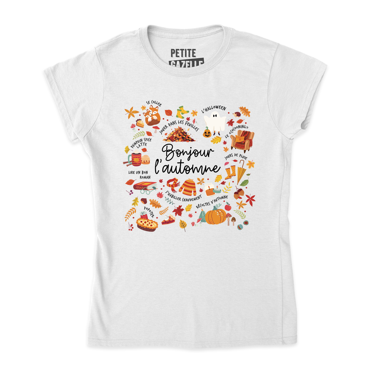 TSHIRT AJUSTÉ | Bonjour l'automne