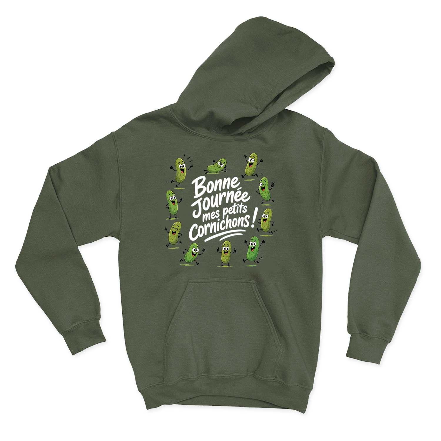 HOODIE | Bonne journée mes petits cornichons