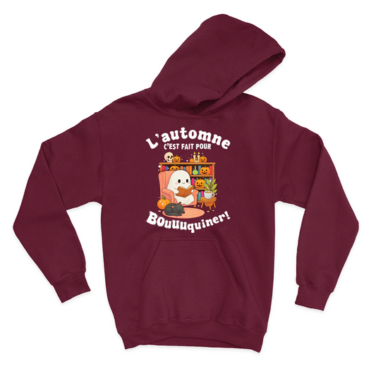 HOODIE | L'automne c'est fait pour bouquiner !