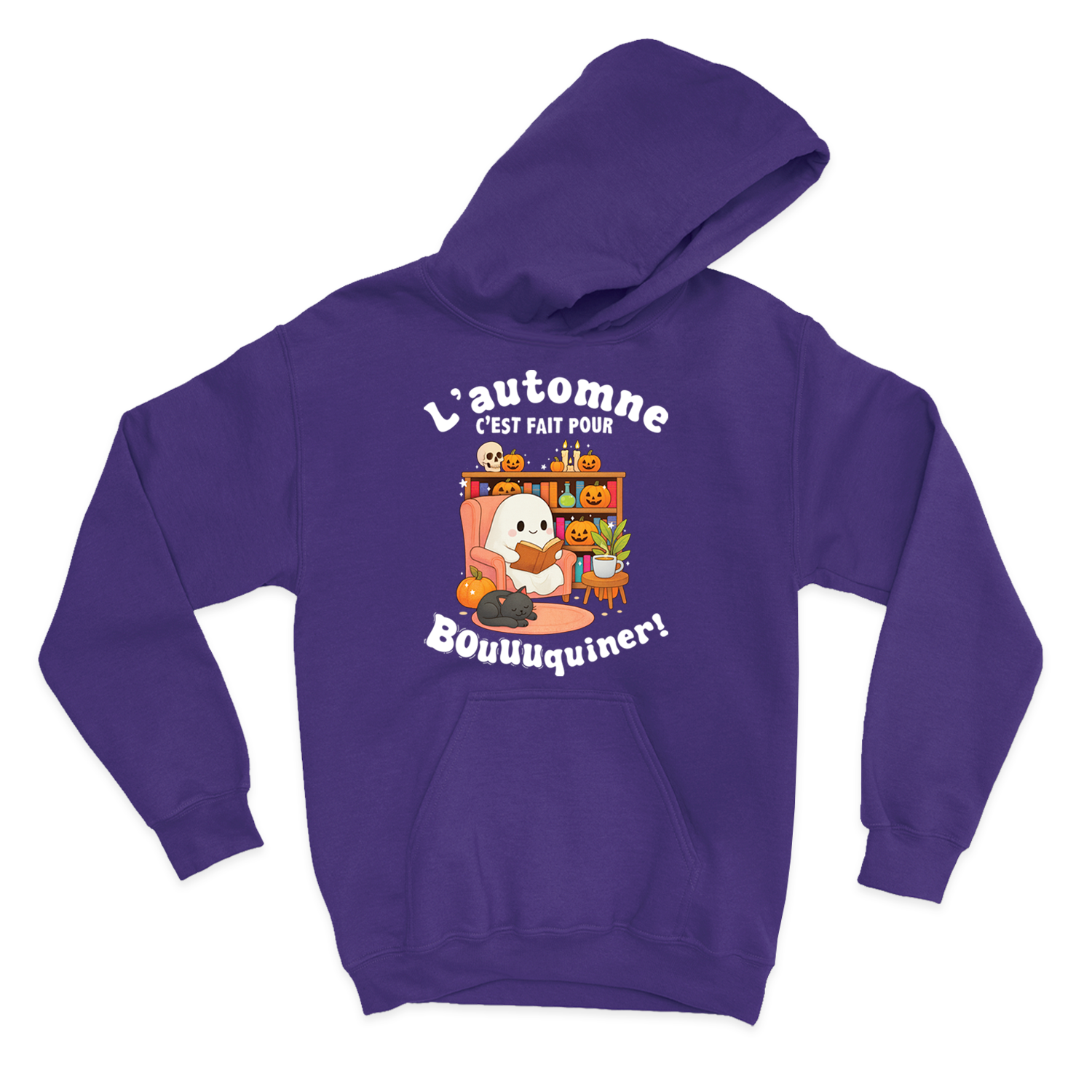 HOODIE | L'automne c'est fait pour bouquiner !