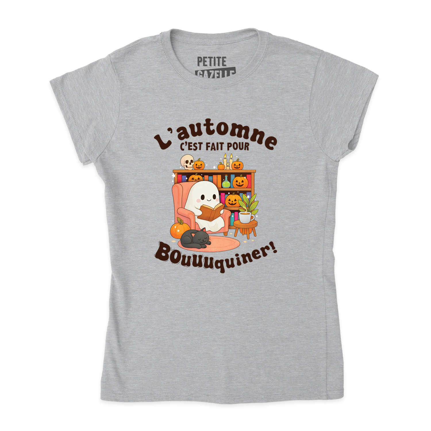 TSHIRT AJUSTÉ | L'automne c'est fait pour bouquiner !