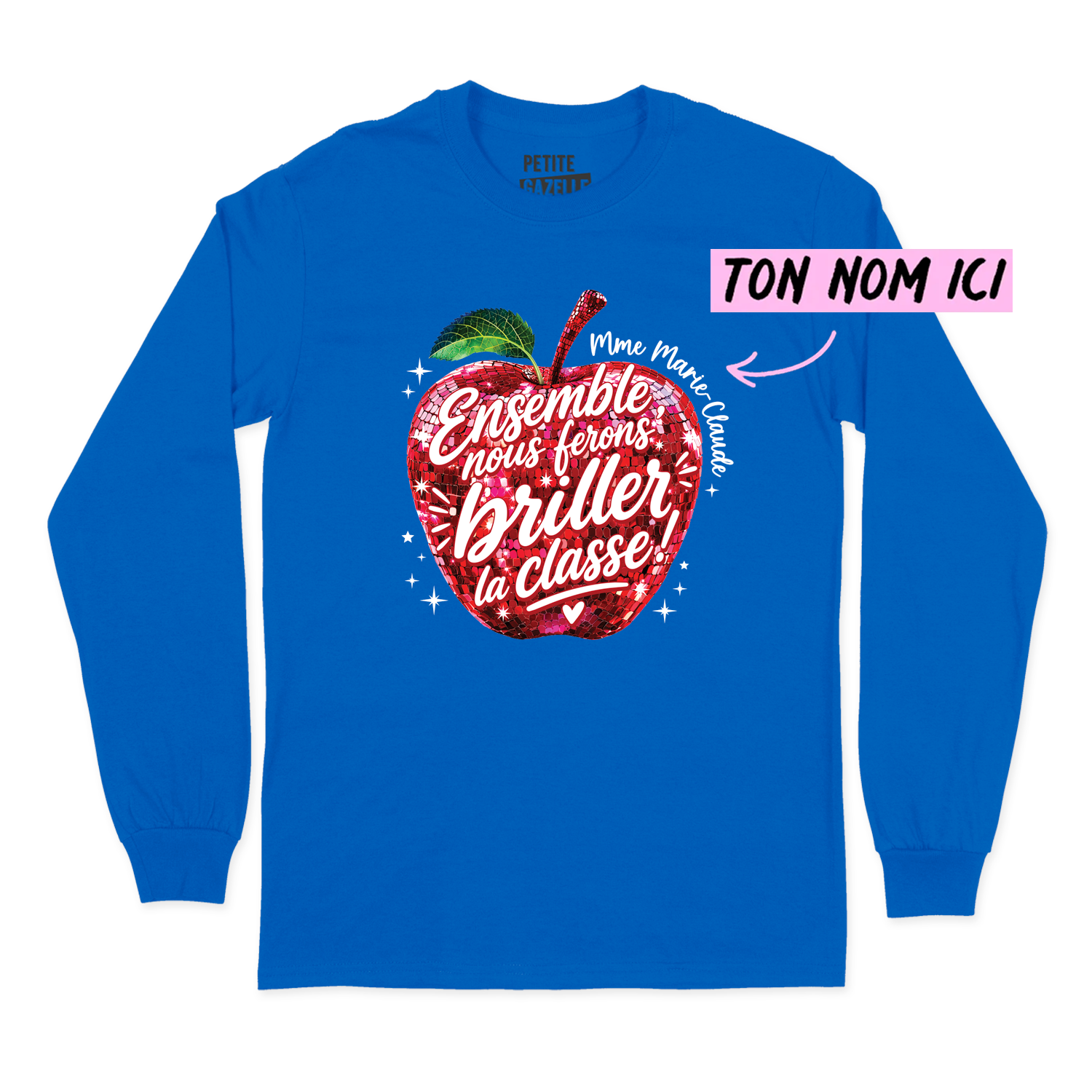T-SHIRT À MANCHES LONGUES | Madame Pomme Disco