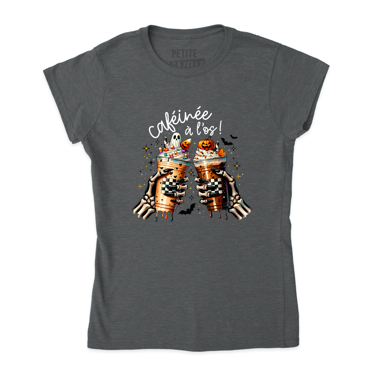 TSHIRT AJUSTÉ | Caféinée à l'os