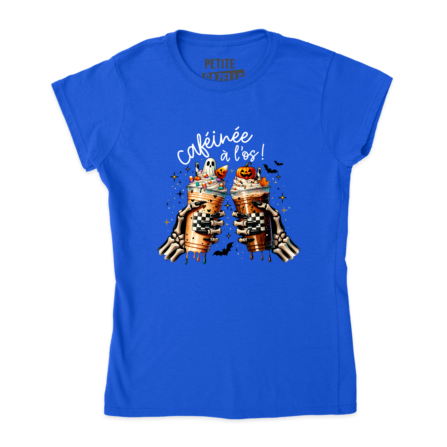 TSHIRT AJUSTÉ | Caféinée à l'os